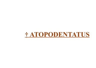 † Atopodentatus