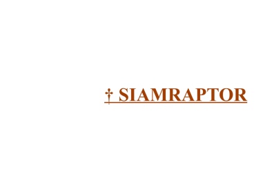 † Siamraptor