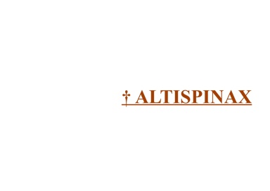 † Altispinax